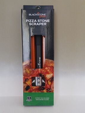 Blackstone Black and Orange Pizza Stone Scraper